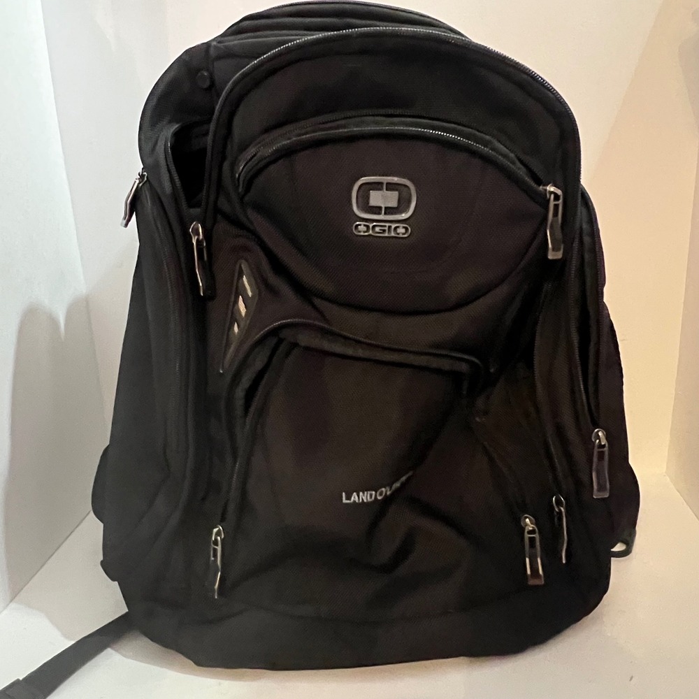 OGIO Landover Backpack Black AFS Air Flow System Laptop Travel Bag Mens‎ Womens